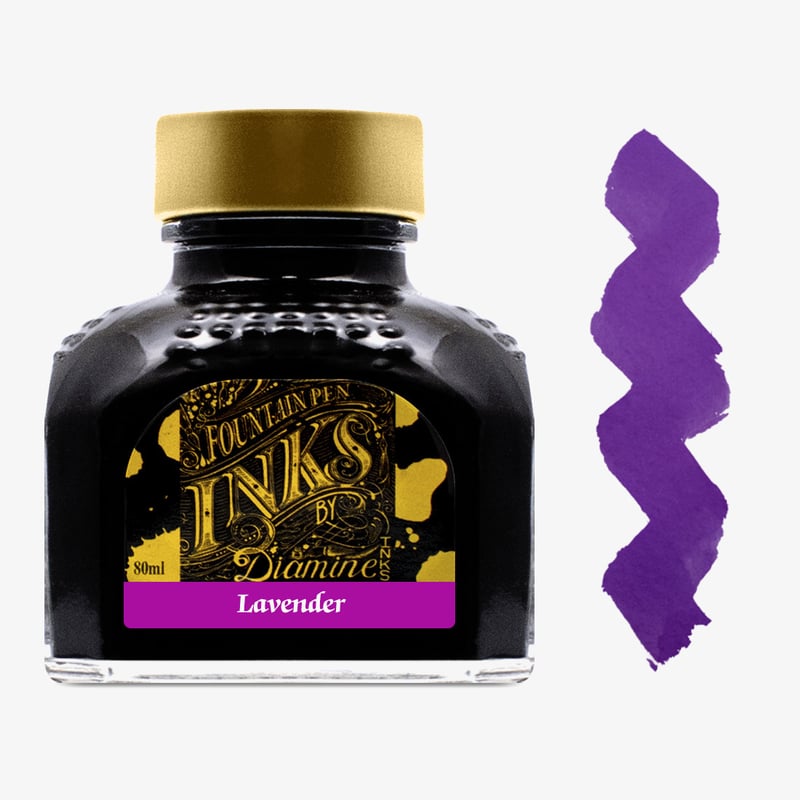 Diamine Inks Diamine Ink Bottle 80ml - Lavender