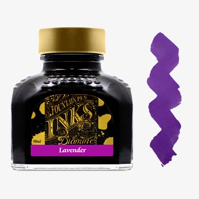 Diamine Ink Bottle 80ml - Lavender