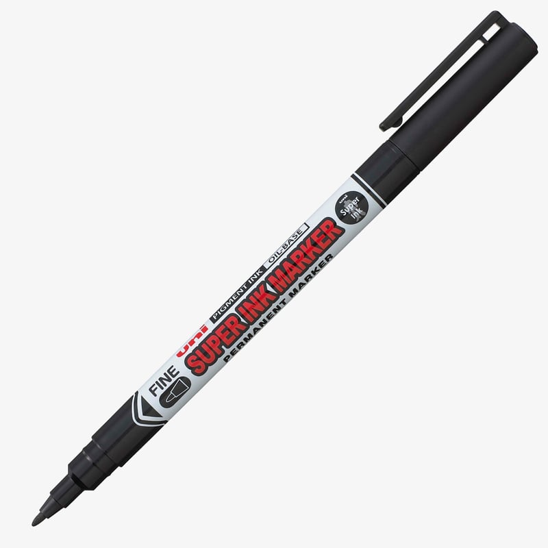 Uni-Ball Uni-Ball PNA-125 Super Ink Marker Pen - Black