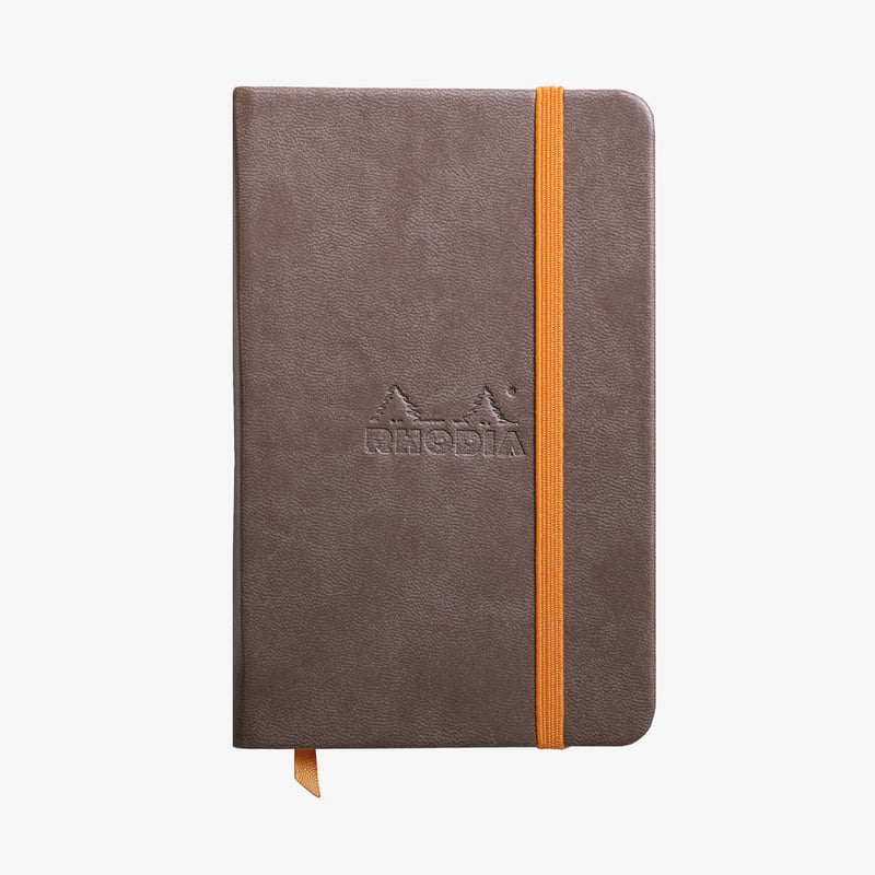 Rhodia Rhodia Hardcover Notebook - Small - Chocolate - Plain