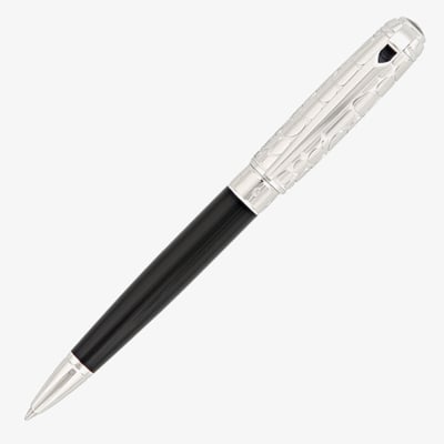 S.T. Dupont Line-D Medium Ballpoint Pen - Dandy Black Duotone