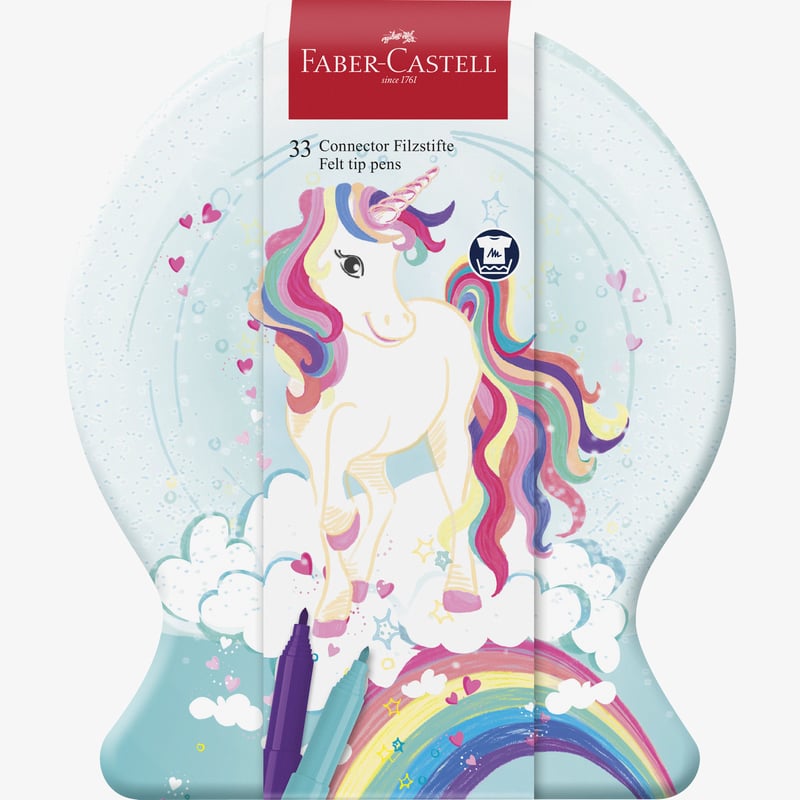Faber-Castell Faber-Castell Connector Felt-Tip Pen - Snow Globe