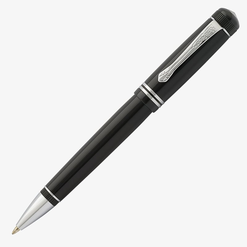Kaweco Kaweco DIA 2 Ballpoint Pen - Black Chrome Trim