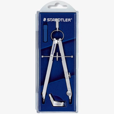 Staedtler Mars Comfort - Precision Compass with Universal Adaptor