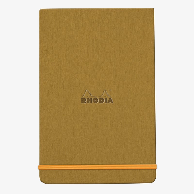 Rhodia Rhodia Webnotepad - A5 - Gold - Lined