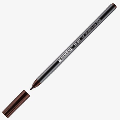 Edding 1255 Calligraphy Pen - 2.0 mm - Dark Brown