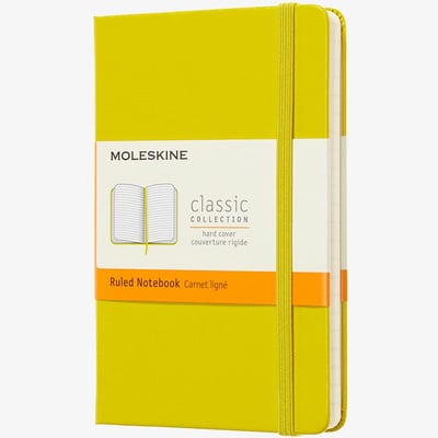 Moleskine Classic Hardback Pocket Notebook - Ruled - Assorted