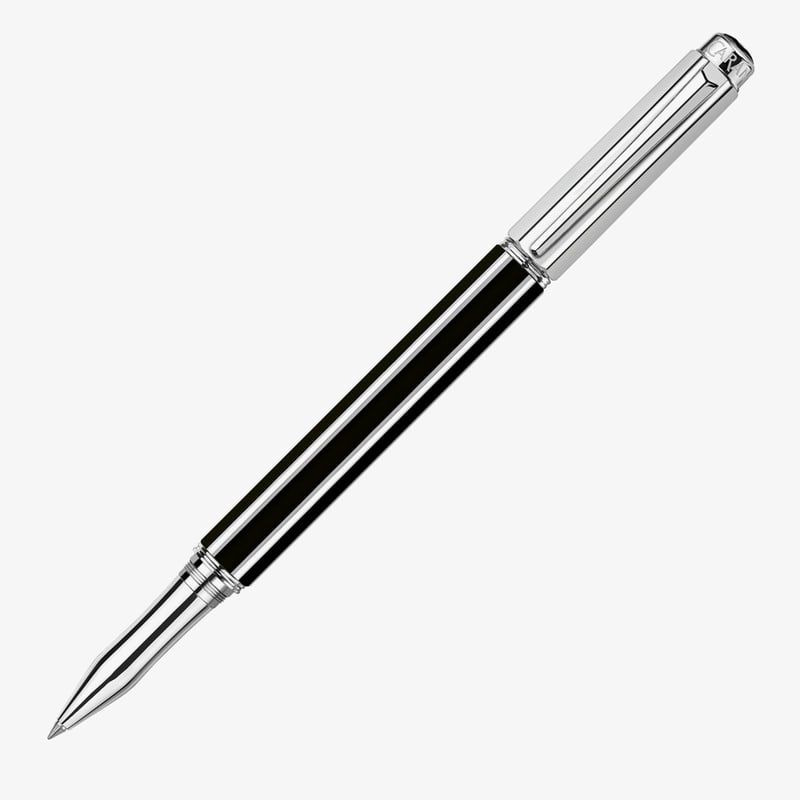 Caran d'Ache Caran d'Ache Varius China Rollerball Pen - Black Rhodium Coated