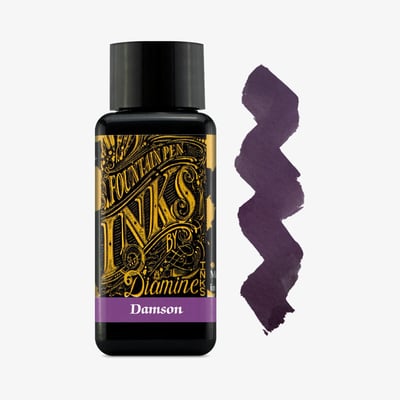 Diamine Ink Bottle 30ml - Damson