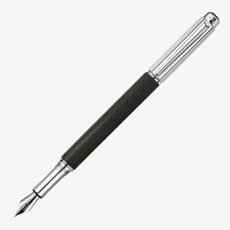 Caran d'Ache Caran d'Ache Varius Ivanhoe Chain Mail Fountain Pen - Black