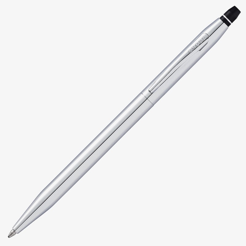 Cross Cross Click Ballpoint Pen - Polished Chrome