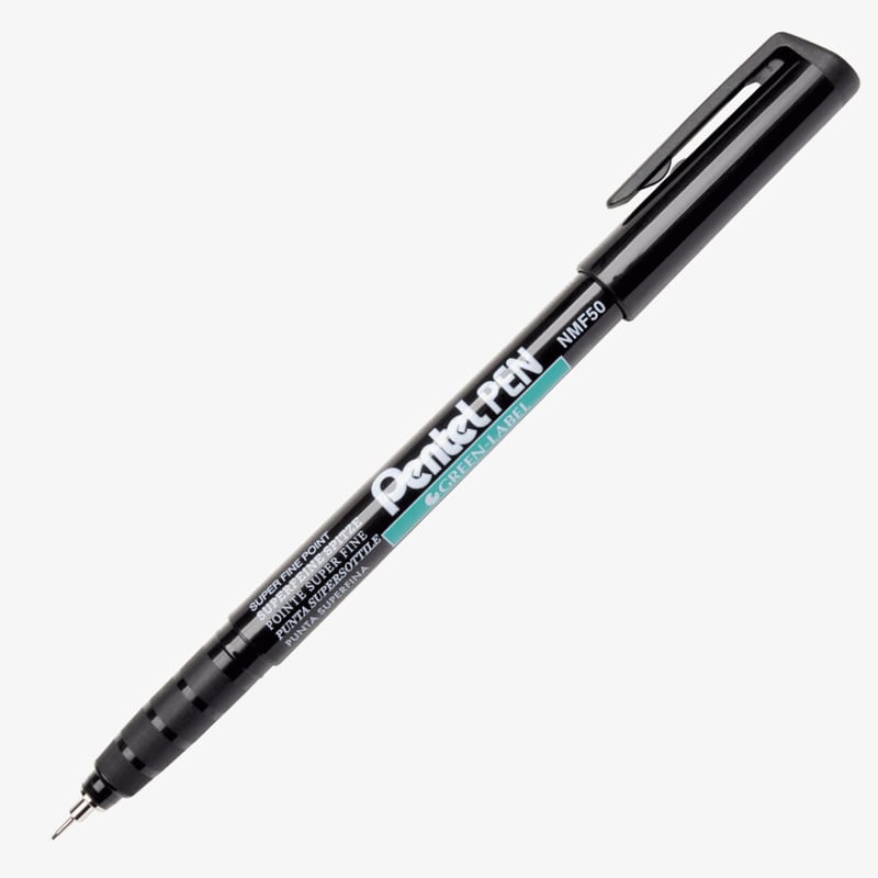 Pentel Pentel NMF50 Permanent Marker - Extra Fine - Black