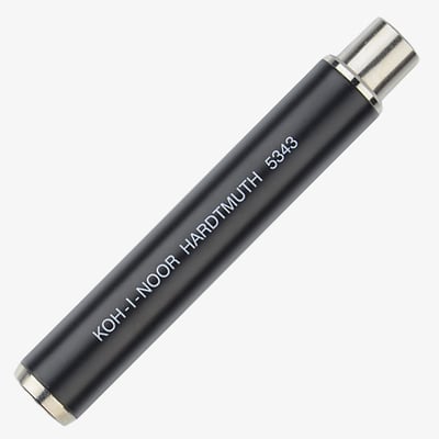 Koh-I-Noor 5343 Mechanical Clutch Leadholder - 9.0mm - Black