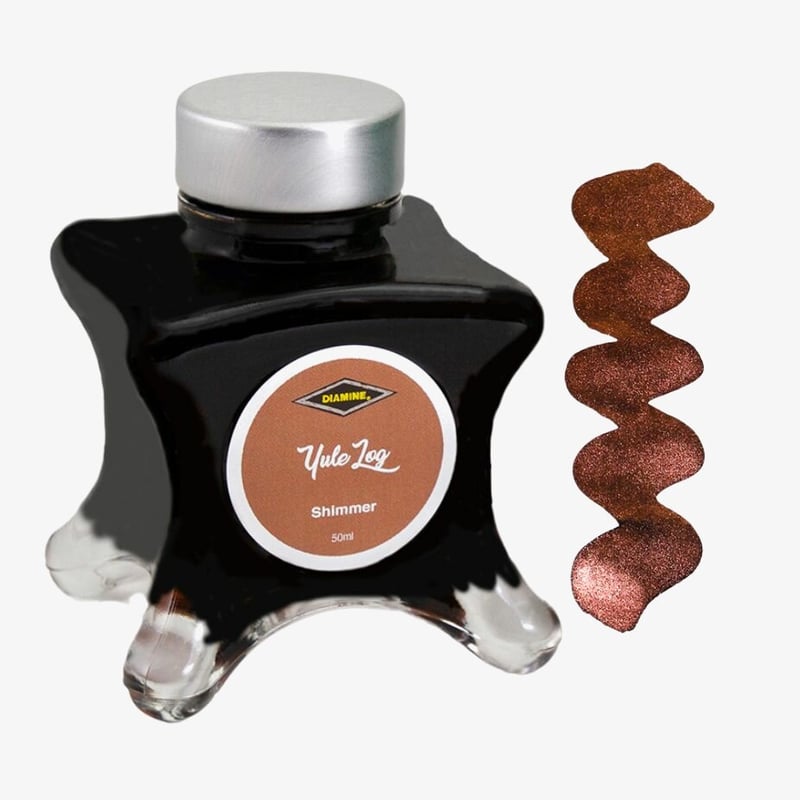 Diamine Inks Diamine Inkvent Christmas Ink Bottle 50ml - Yule Log