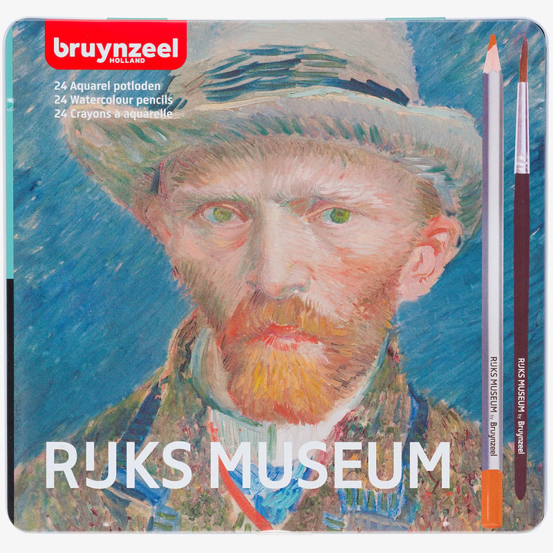 Bruynzeel Bruynzeel Dutch Masters Colouring Pencils - Van Gogh (Set of 24)