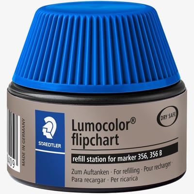 Staedtler Refill Station for Lumocolor Flipchart Pen - Blue