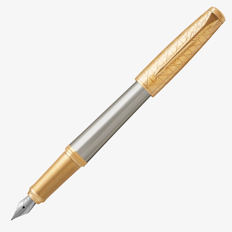 Parker Parker Urban Premium Fountain Pen - Aureate Powder Gold Trim