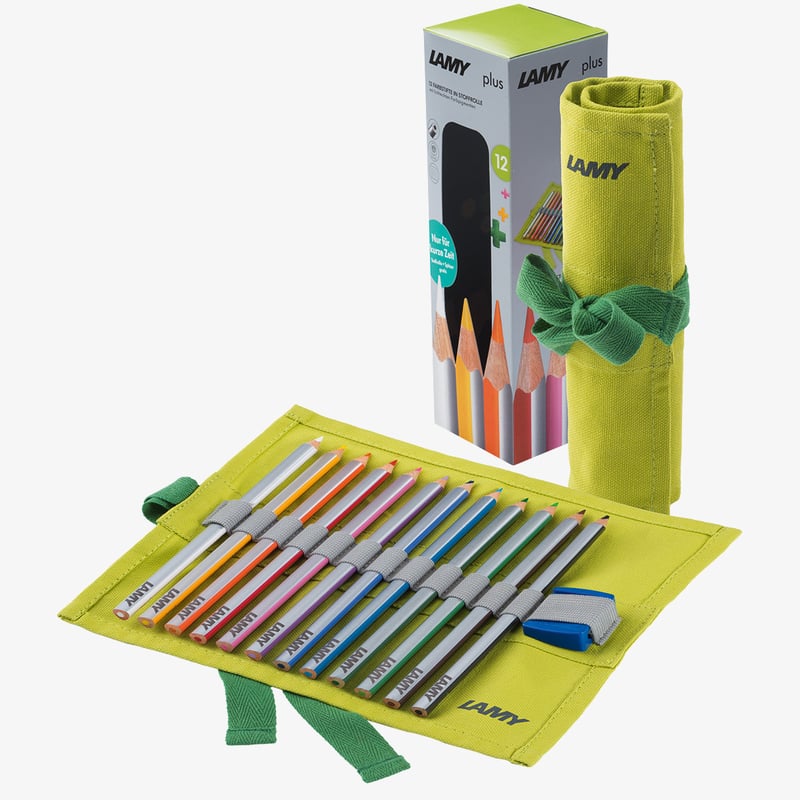 Lamy Lamy Plus Colouring Pencils - Assorted Colours (Rollercase of 12)
