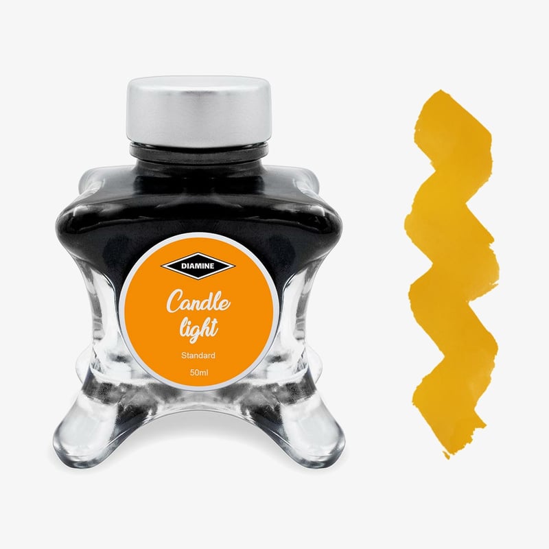 Diamine Inks Diamine Inkvent Christmas Ink Bottle 50ml - Candle Light