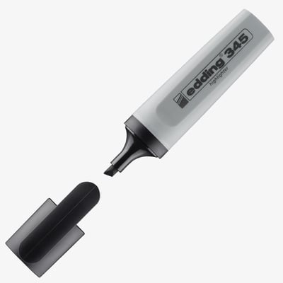 Edding 345 Highlighter - Grey