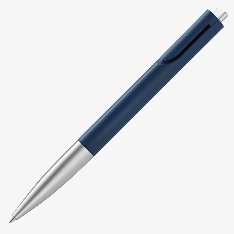 Lamy Lamy Noto Ballpoint Pen - Night Blue Chrome Trim