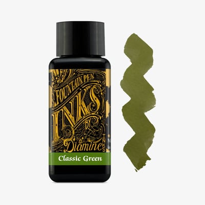 Diamine Ink Bottle 30ml - Classic Green