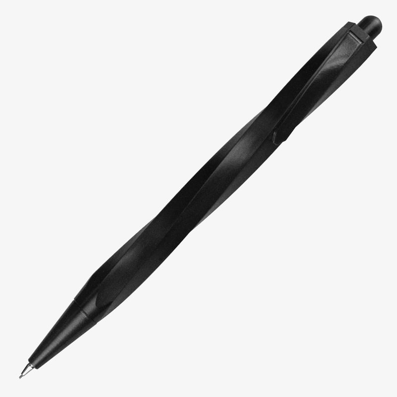 Wörther Worther Spiral Mechanical Pencil - Black Aluminium