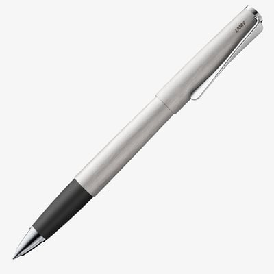 Lamy Studio Rollerball Pen - Brushed Stainless Steel