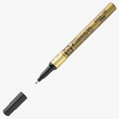 Sakura Pen-Touch Calligraphy Marker - Fine - Gold