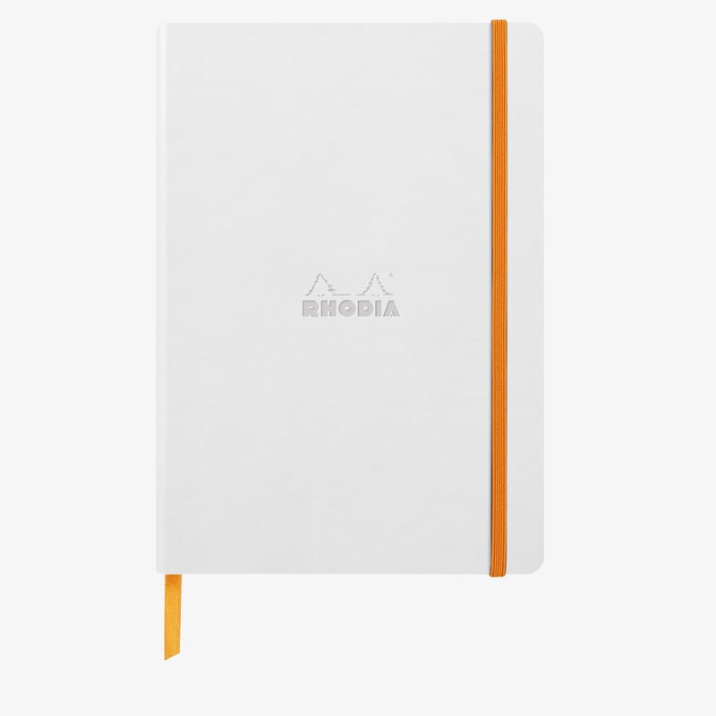 Rhodia Rhodia Softcover Notebook - A5 - White - Lined