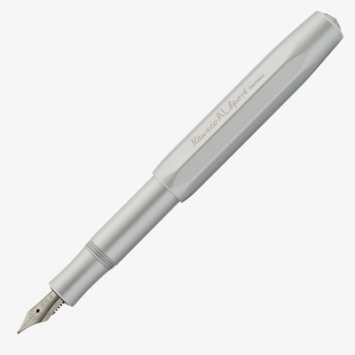 Kaweco AL Sport Fountain Pen - Silver