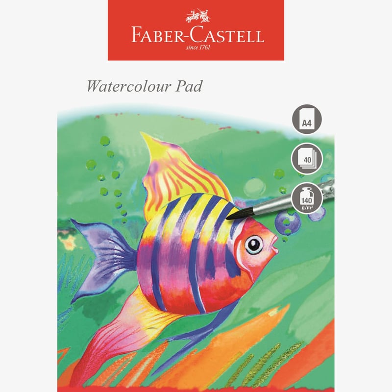 Faber-Castell Faber-Castell A4 Wiro Watercolour Pad