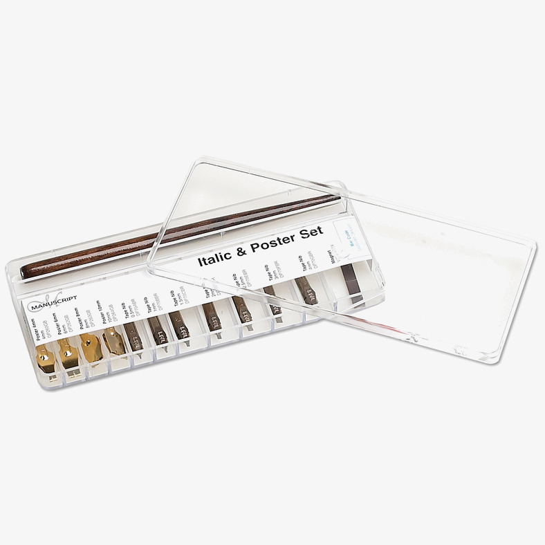 Manuscript Manuscript Dip Pen Calligraphy Set - Italic and Poster
