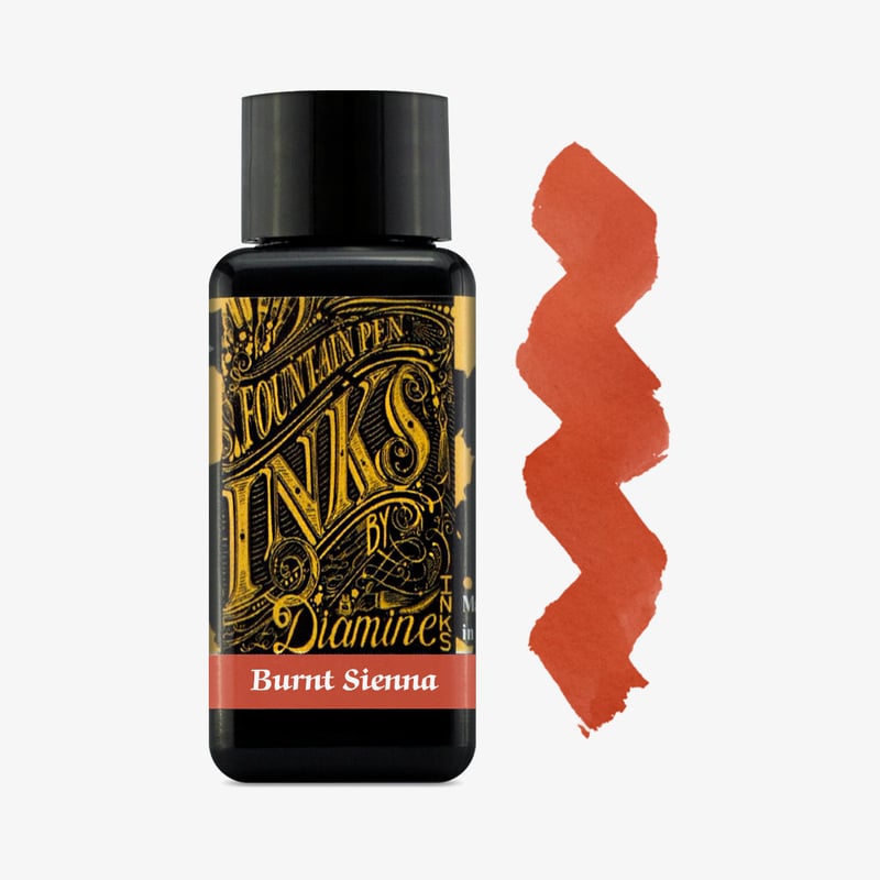 Diamine Inks Diamine Ink Bottle 30ml - Burnt Sienna