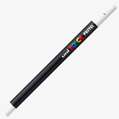 POSCA KPA-100 Pastel - White