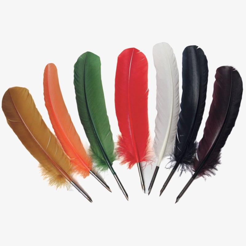 Manuscript Manuscript Quill Pens - Assorted Colours