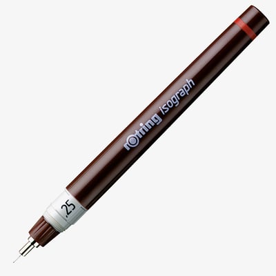Rotring Isograph Technical Drawing Pen - 0.25mm