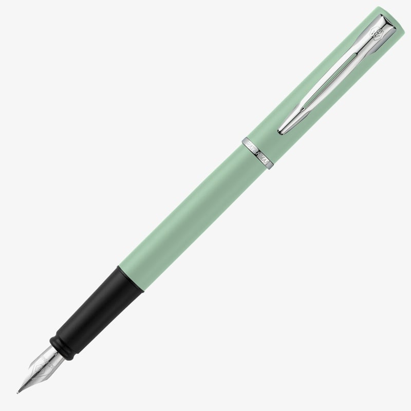 Waterman Waterman Allure Fountain Pen - Pastel Green Chrome Trim