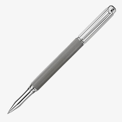 Caran d'Ache Varius Ivanhoe Chain Mail Rollerball Pen - Silver