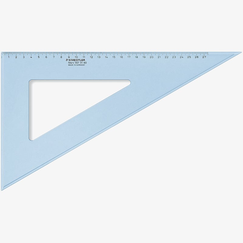 Staedtler Staedtler Mars Set Square - 31cm 60°/30°