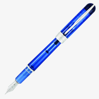 Pineider Avatar UR Demo Fountain Pen - Sky Blue