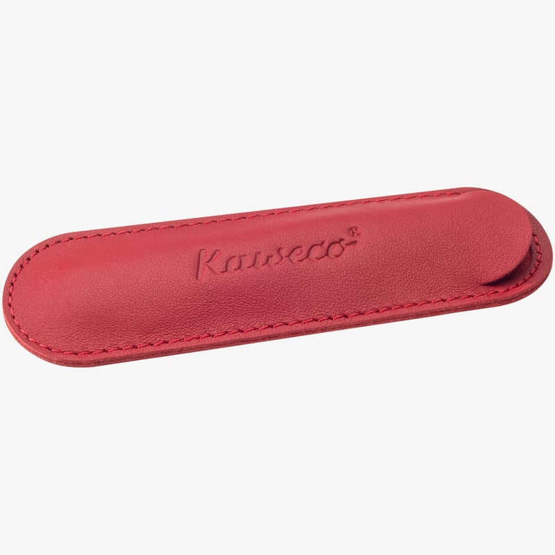 Kaweco Kaweco Eco Leather Pouch for Sport Pens - Chilli Pepper - Single