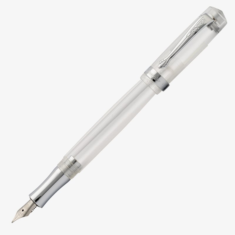 Kaweco Kaweco Student Fountain Pen - Transparent Chrome Trim
