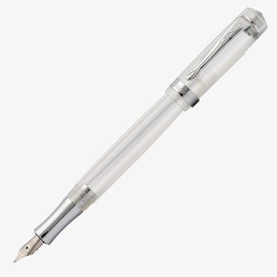 Kaweco Student Fountain Pen - Transparent Chrome Trim