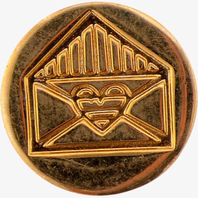 Maniuscript Decorative Sealing Coin - Envelope