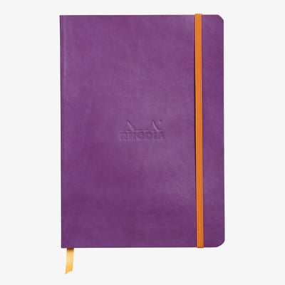 Rhodia Softcover Notebook - A5 - Purple - Lined