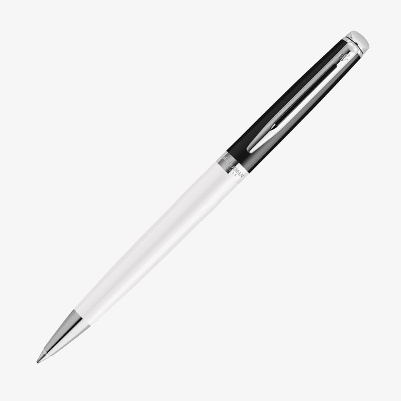 Waterman Waterman Hemisphere Ballpoint Pen - Black & White