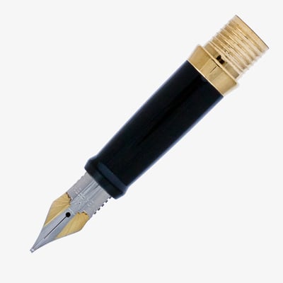 Sheaffer Sagaris Nib - Stainless Steel Gold Plated