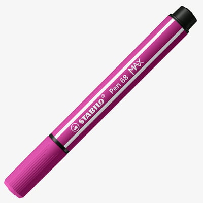 STABILO Pen 68 MAX Fibre Tip Pen - Rose