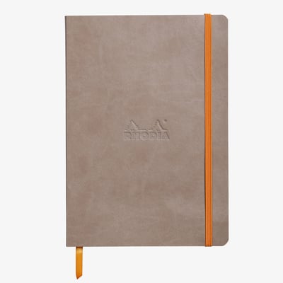Rhodia Softcover Notebook - A5 - Taupe - Lined